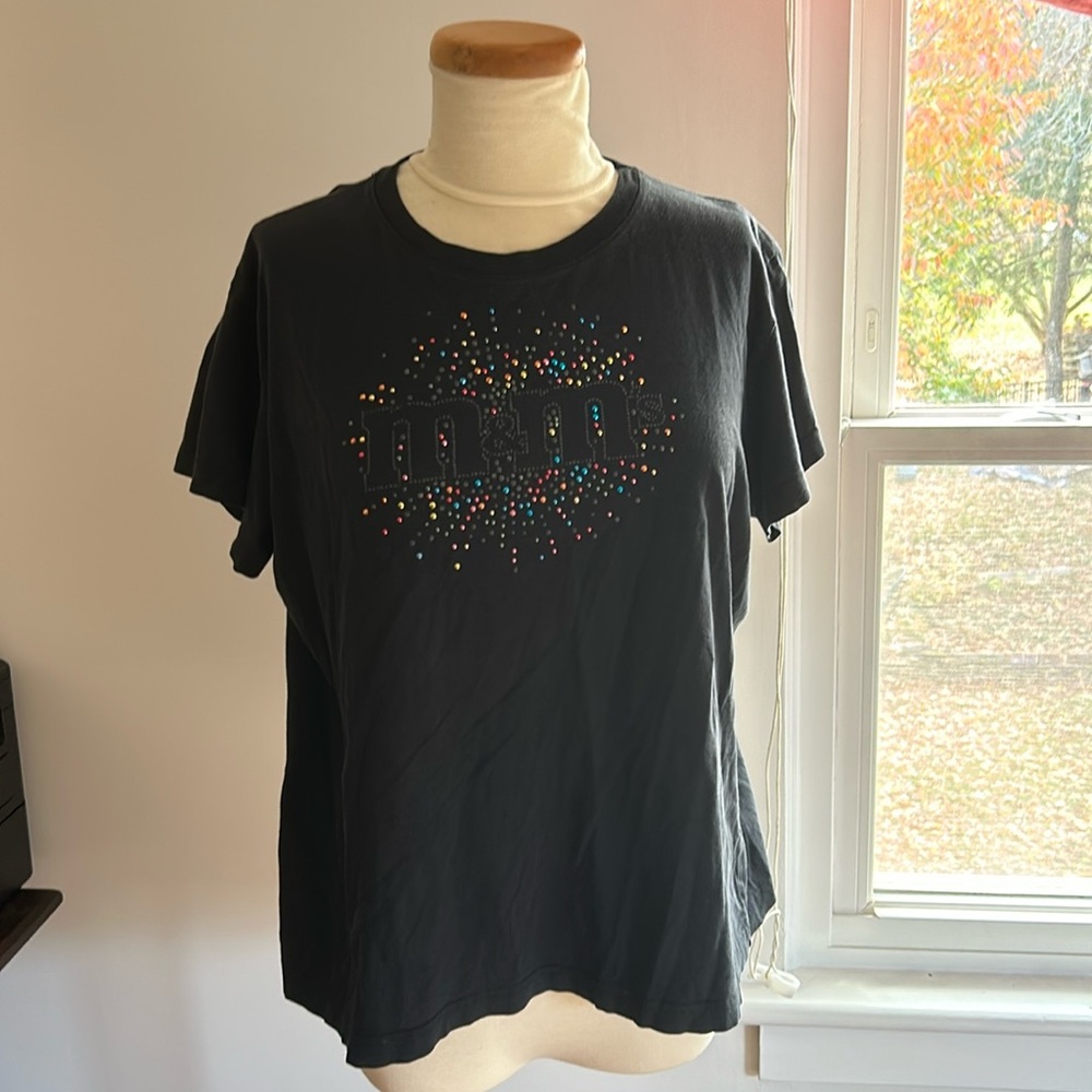 VTG M&Ms rhinestone shirt